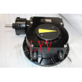 Single Part-Turn Worm Gearbox with Actuator of Valves